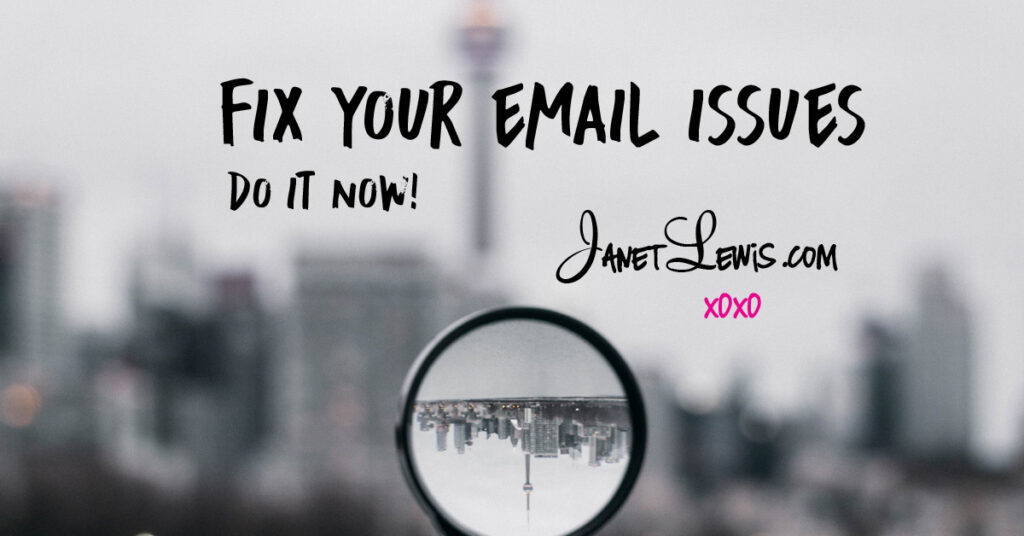 Fix Your Email Issues